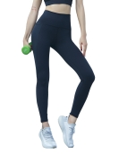 Spring and summer high -waisted slim sports fitness yoga pants female peaches lifted buttocks small feet sports tight pants