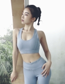 Yoga bras sports underwear shock anti -shock absorption vest female running fitness yoga clothing