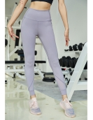 Spring and summer mesh splicing sports yoga pants female high waist peach hip hips high bomb high feet healthy pants