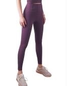 Yoga clothing female high waist and thin buttocks, yoga trousers, gym training running peach fitness pants