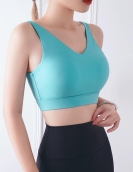 Sports yoga bray female sexy back vest back vest back can adjust comfortable and gather underwear