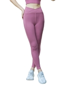 Spring and summer cross -high waist sports fitness pants female peach peaches lifted hip speed dry high bombs sports tight pants