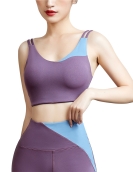 Yoga clothing female yoga bra, personality, color matching sports vest, breathable comfortable top fitness