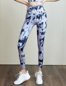 Spring and summer quick -drying sports bodybuilding pants printing 提