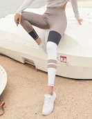 Yoga Pants Female Tight Pants High -waisted Elastic Fitness Bottom Sports Pants Female Peach Pants