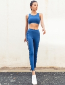 Yoga suit female female back bras, brake high waist spiritual yoga pants female two -piece running set