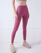 Spring and summer sports, fitness, fast dry yoga pants slimming, thin waist, peach, hip -hip sports tight pants