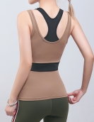 Spring and summer sports, fitness yoga shirt, dry, dry skin skin skin sports vest