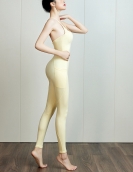 Yoga clothing female spring and summer ballet dance service empty yoga training connective clothing art test fitness suit