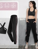 Yoga clothing female long sleeve suit autumn and winter casual sports pants fast dry top four sets of yoga suits