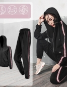 Yoga clothing female long sleeve suit autumn and winter casual sports pants fast dry top four sets of yoga suits