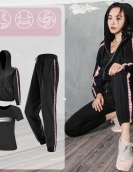 Yoga clothing female long sleeve suit autumn and winter casual sports pants fast dry top four sets of yoga suits